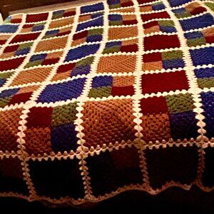 90x90 crochet blanket